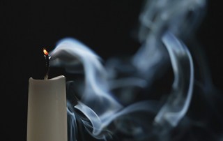 extinguished candle