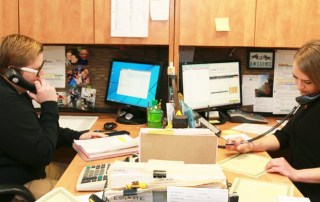 West Allis HVAC office with employees in Milwaukee